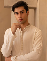 CREAM AYUDIA FORMAL KAMEEZ SHALWAR