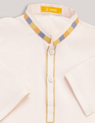 LIGHT PINK BLENDED KAMEEZ SHALWAR
