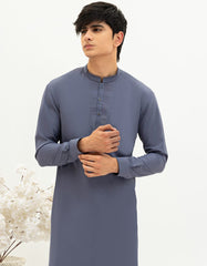 GREY BLENDED KAMEEZ SHALWAR