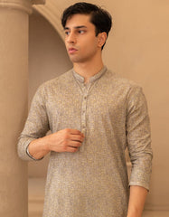 GREY COTTON TEENS KURTA