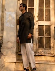 black-cotton-formal-short-kurta-jjthka50487
