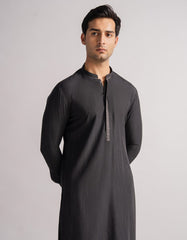 CHARCOAL FORMAL KURTA TROUSERS