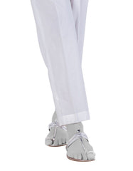 WHITE LAWN BASIC TROUSERS | JJLT-S-25-8002-A