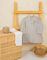 GREY COTTON KAMEEZ SHALWAR | JJIKS-S-90361