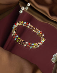 MULTICOLOR ANKLET