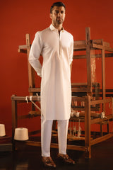 BARCELONA - OFF WHITE COTTON KURTA TROUSER