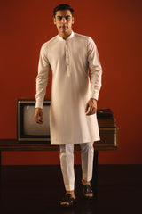 BERLIN - FAWN COTTON KURTA TROUSER