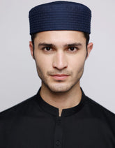 BLUE BLENDED MEN CAP | JJ-CAP-0026-R23