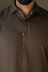GOTHENBURG - OLIVE EXCLUSIVE KAMEEZ SHALWAR