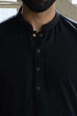YALGOO - BLACK EXCLUSIVE KAMEEZ SHALWAR