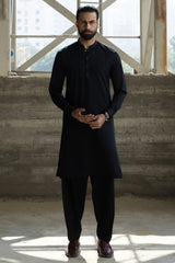 YALGOO - BLACK EXCLUSIVE KAMEEZ SHALWAR
