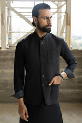YALGOO - BLACK EXCLUSIVE KAMEEZ SHALWAR