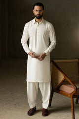 TILBURG - OFF WHITE EXCLUSIVE KAMEEZ SHALWAR