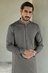 DAYTON - GREY EXCLUSIVE KAMEEZ SHALWAR