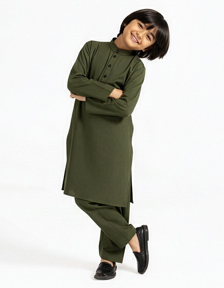 parrot-green-casual-kurta-trousers-jckpa39608