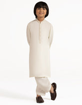 CREAM FORMAL KAMEEZ SHALWAR