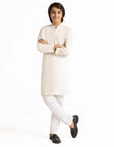 CREAM FORMAL KAMEEZ SHALWAR
