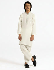 OFF WHITE FORMAL KAMEEZ SHALWAR