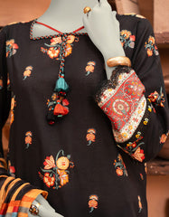 MULTICOLOR LAWN PRINTED UNSTITCHED 2PC