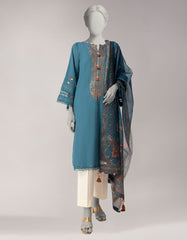 TEAL DORIA EMBROIDERED UNSTITCHED 2PC