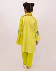 GREEN LAWN EMBROIDERED STITCHED 3PC