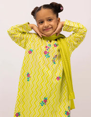 GREEN LAWN EMBROIDERED STITCHED 3PC