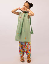 GREEN LAWN EMBROIDERED STITCHED 3PC