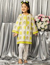 GREEN LAWN PRINTED KURTI