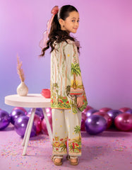 GREEN LAWN DIGITAL PRINTED 2PC STITCHED