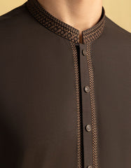 DARK GREEN COTTON KURTA TROUSER