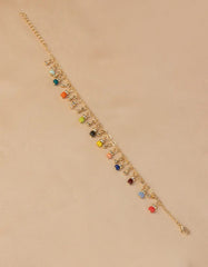 MULTICOLOR ANKLET
