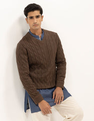 pluto-b-chocolate-brown-v-neck-sweater-jjswt0088