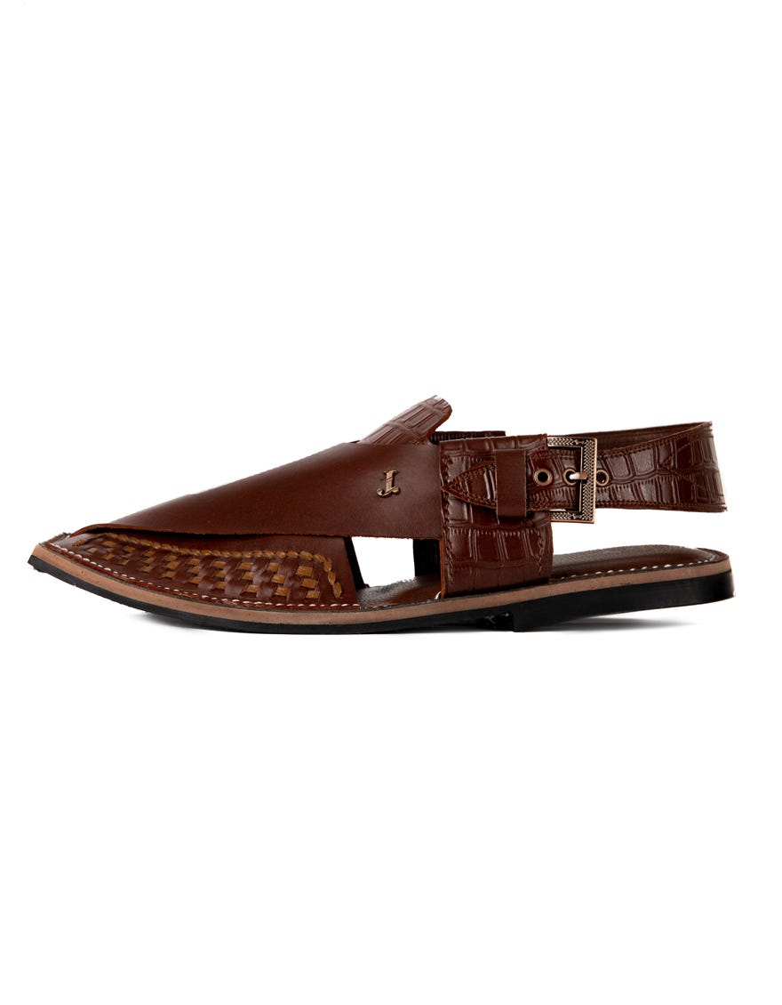 BROWN PESHAWARI SANDALS