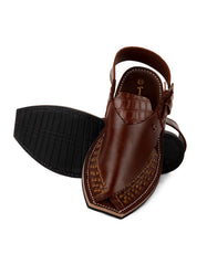 BROWN PESHAWARI SANDALS
