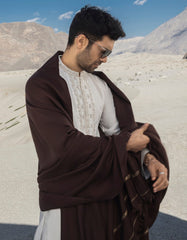 COFFEE BLENDED MEN SHAWL | JJID-SHAWL