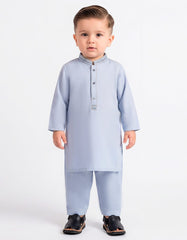 SKY BLUE SEMI-FORMAL KAMEEZ SHALWAR