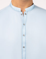 SKY BLUE SEMI-FORMAL KURTA