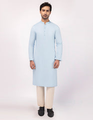 SKY BLUE SEMI-FORMAL KURTA
