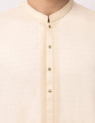 CREAM SEMI-FORMAL KURTA