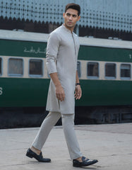 BEIGE COTTON KURTA PAJAMA | JJKP-S-32553
