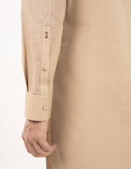 BEIGE COTTON KURTA TROUSER | JJKP-A-33168