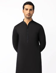 BLACK FORMAL KURTA TROUSERS