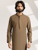 BROWN BLENDED KAMEEZ SHALWAR | JJKS-A-33246