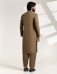 BROWN BLENDED KAMEEZ SHALWAR | JJKS-A-33246