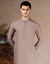 BROWN BLENDED KAMEEZ SHALWAR | JJKS-A-34974