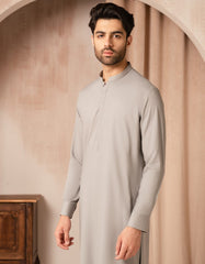 GREY BLENDED SEMI-FORMAL KAMEEZ SHALWAR