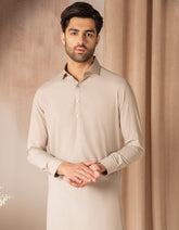 FAWN BLENDED CASUAL KAMEEZ SHALWAR