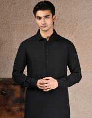BLACK KAMEEZ SHALWAR | JJKS-A-47372