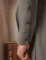 GREY BLENDED CASUAL KAMEEZ SHALWAR