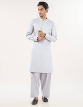 BLUISH GREY BLENDED UNSTITCHED KAMEEZ SHALWAR FABRIC